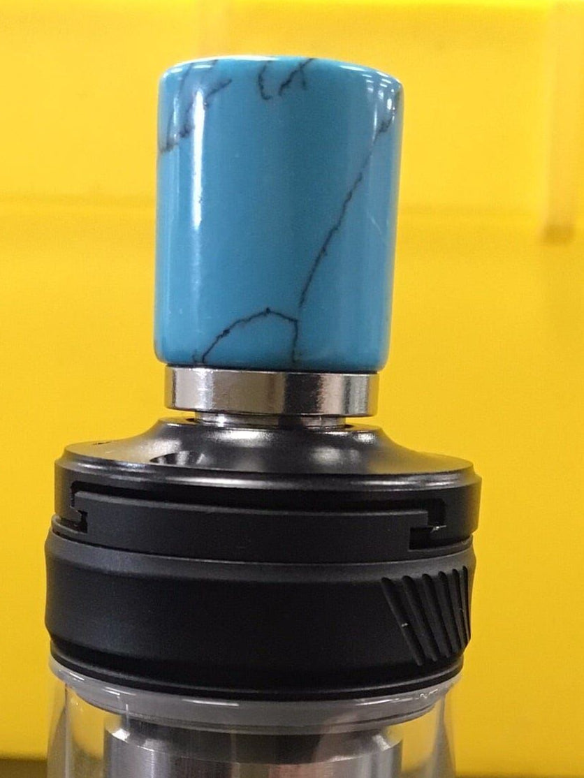 510 Large Marbled Resin drip tip CB3D Vape Accessories 510 Replacement Tips Light Blue