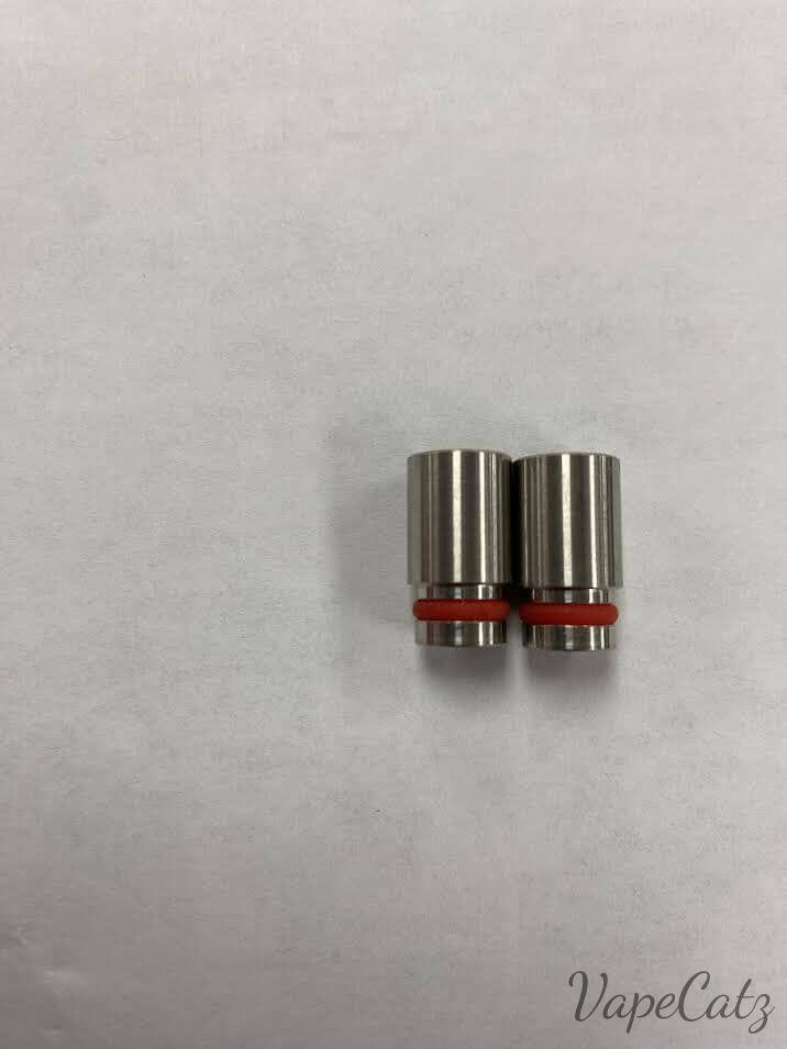 510 Stainless Steel Drip Tips Lots of Options! R2 Vape Accessories 510 Replacement Tips Solid Stainless - Kangertech