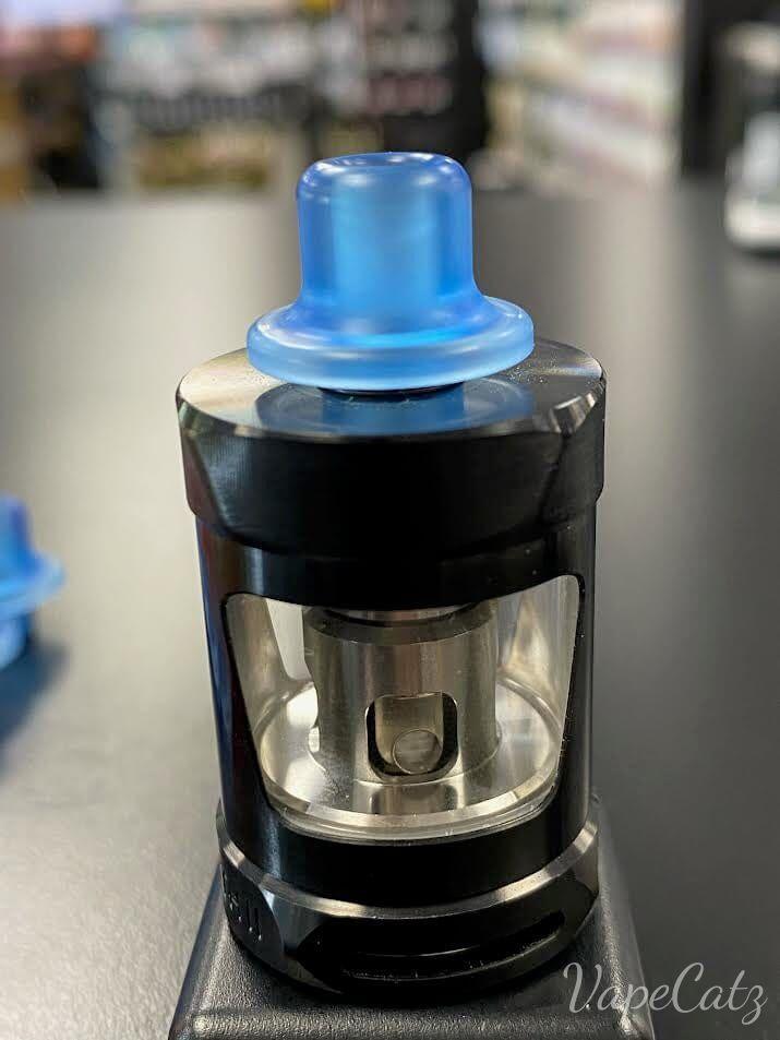 510 Wide Base Short Tip Y6 Vape Accessories 510 Replacement Tips Semi Clear Blue