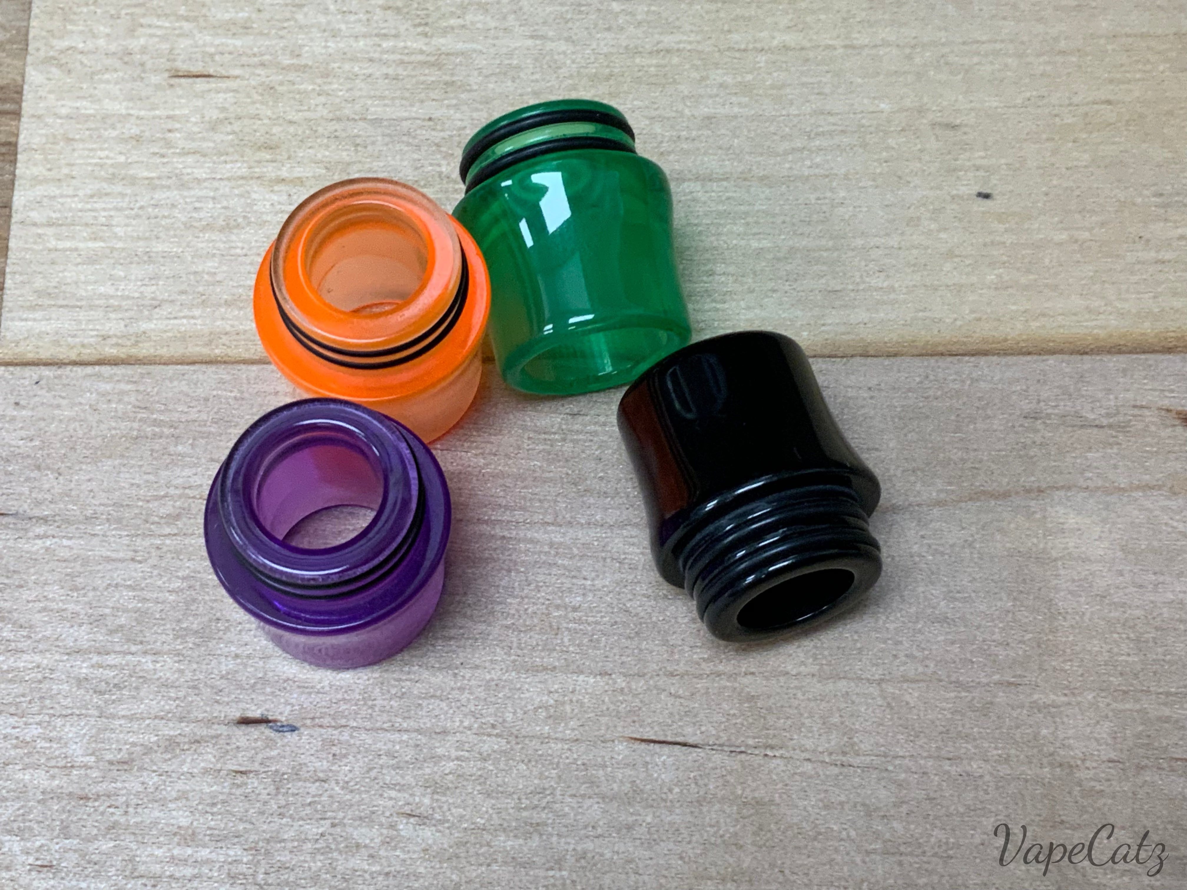 810 Drip Tip Short Volcano Tips - So Many Colors! BK1 Vape Accessories 810 Drip Tip