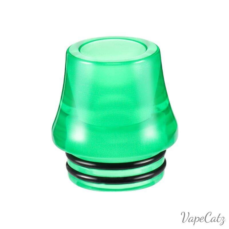 810 Drip Tip Short Volcano Tips - So Many Colors! BK1 Vape Accessories 810 Drip Tip Green