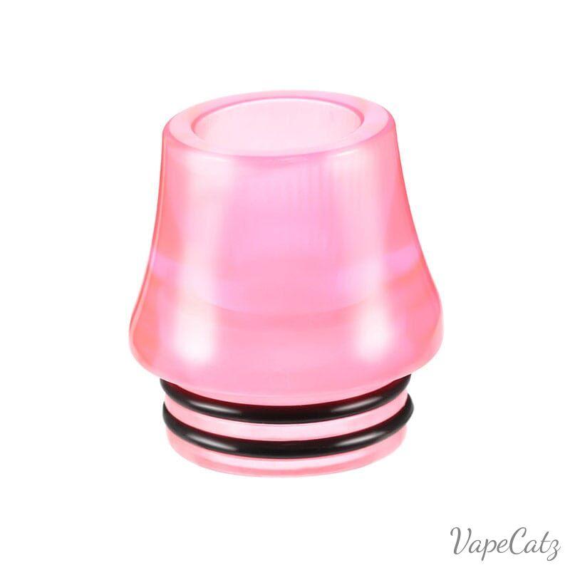 810 Drip Tip Short Volcano Tips - So Many Colors! BK1 Vape Accessories 810 Drip Tip Pink