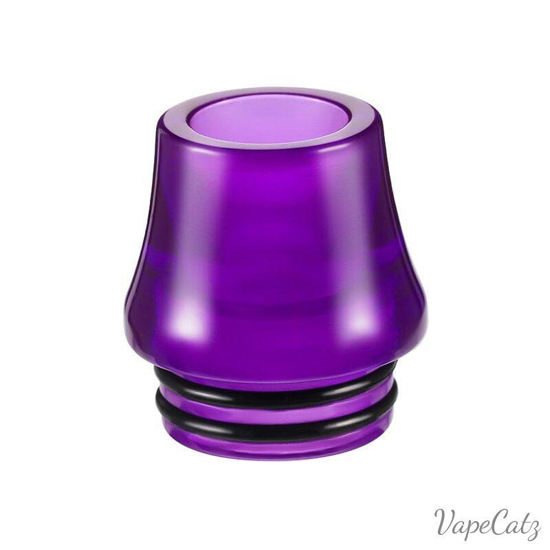 810 Drip Tip Short Volcano Tips - So Many Colors! BK1 Vape Accessories 810 Drip Tip Purple