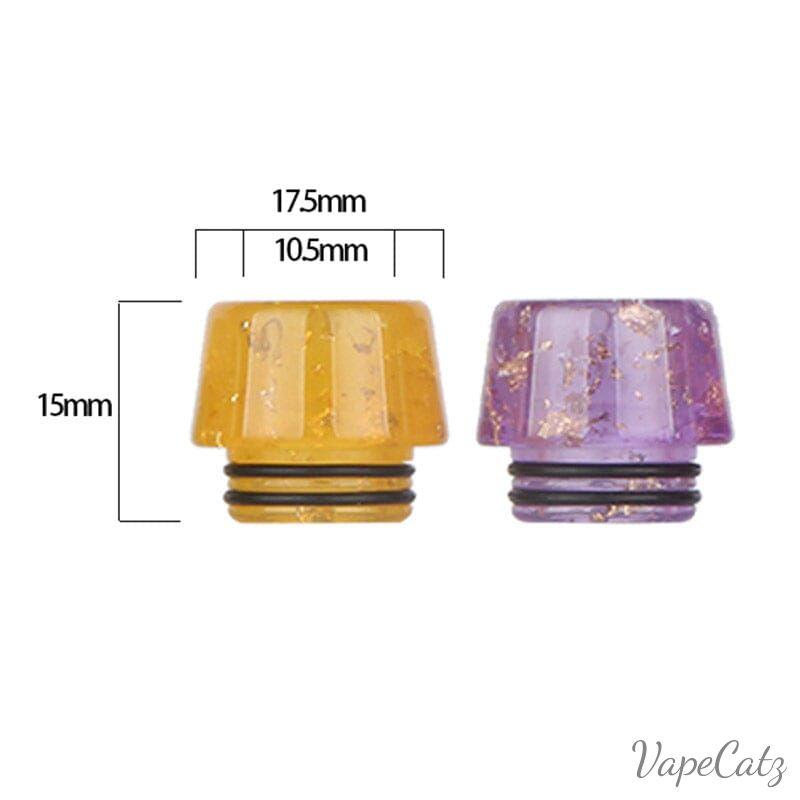 810 Resin Short & Shiny Drip Tip Mouthpiece B1 Vape Accessories 810 Drip Tip