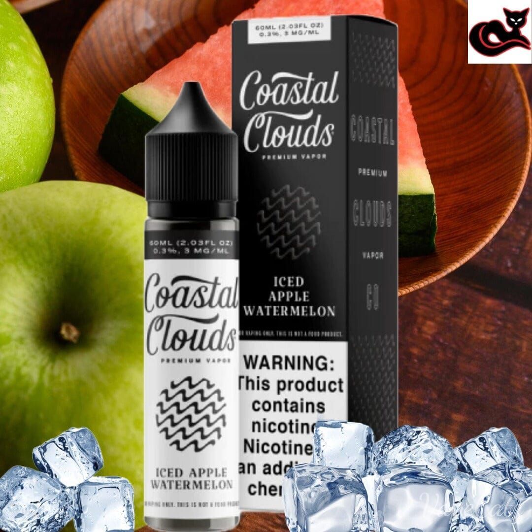 Apple Watermelon Iced E-Liquid Coastal Clouds