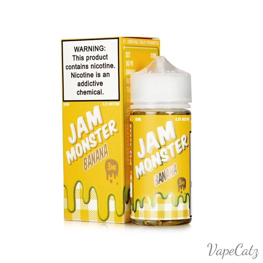 Banana Jam E-Liquid Jam Monster
