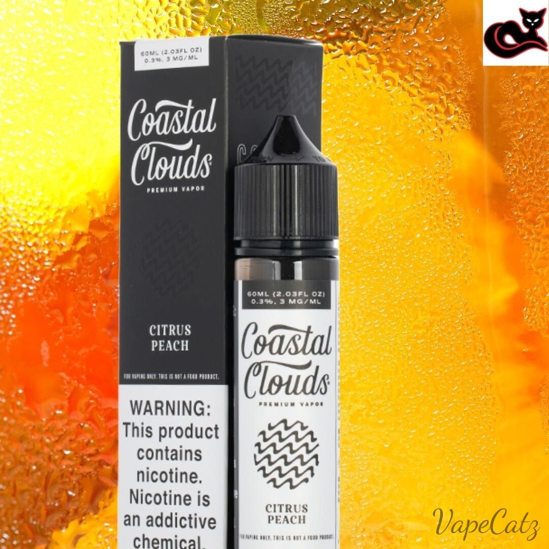 Citrus Peach E-Liquid Coastal Clouds