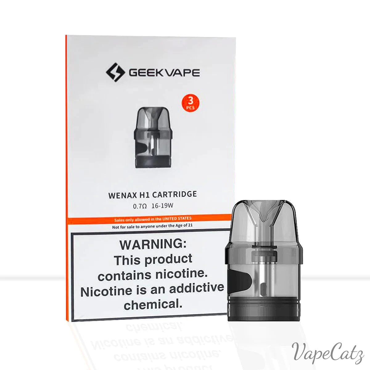Geekvape H1 Pods For WENAX H1 Pod System Coil Geekvape 0.7