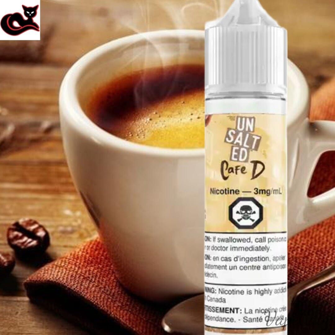 GOURMET UnSalted - Cafe D E-Liquid UN-SALT-ED
