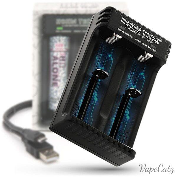 HohmTech Hohm School 2A Dual Bay Charger Vape Accessories Charger