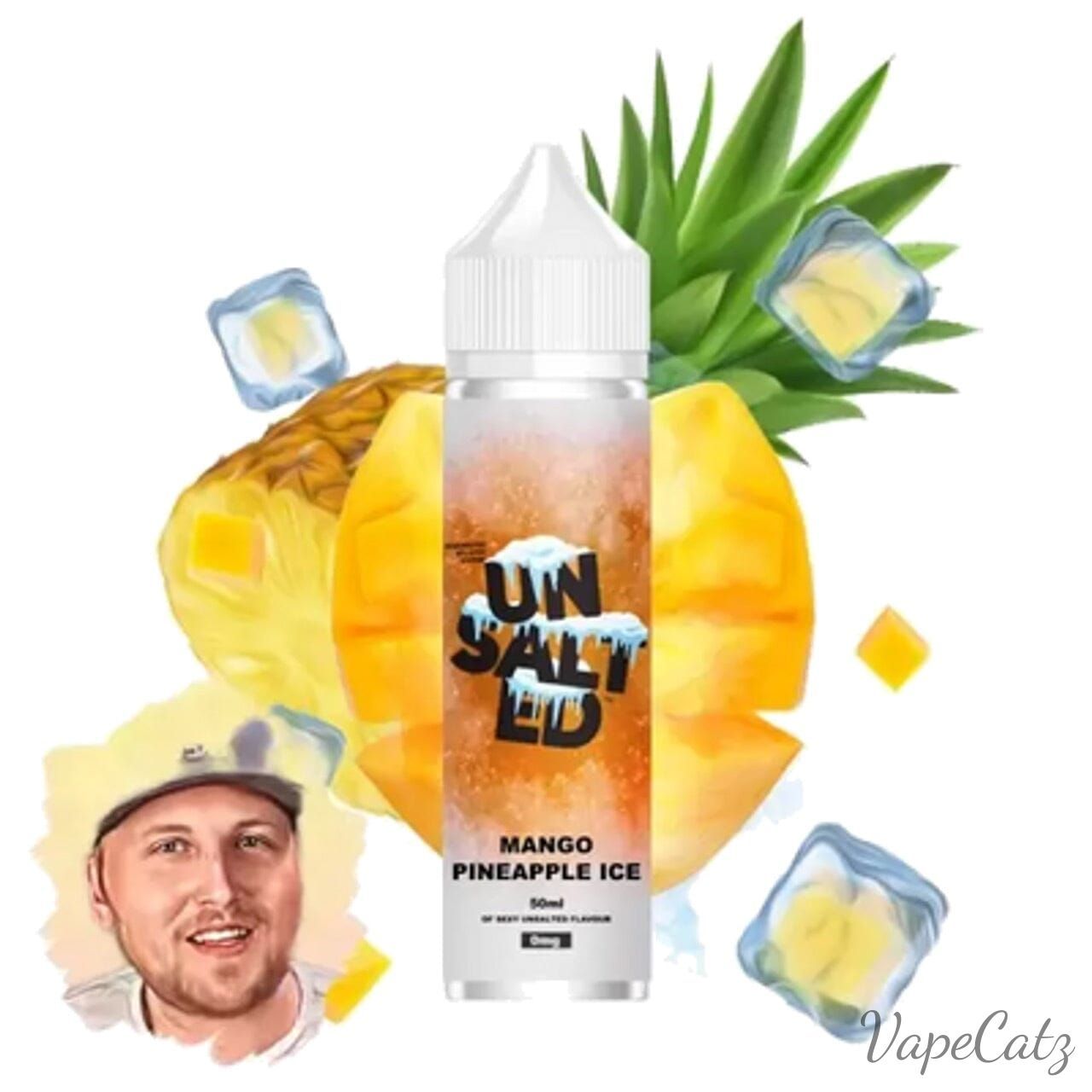 ICE UnSalted - Mango Pineapple Ice E-Liquid UN-SALT-ED