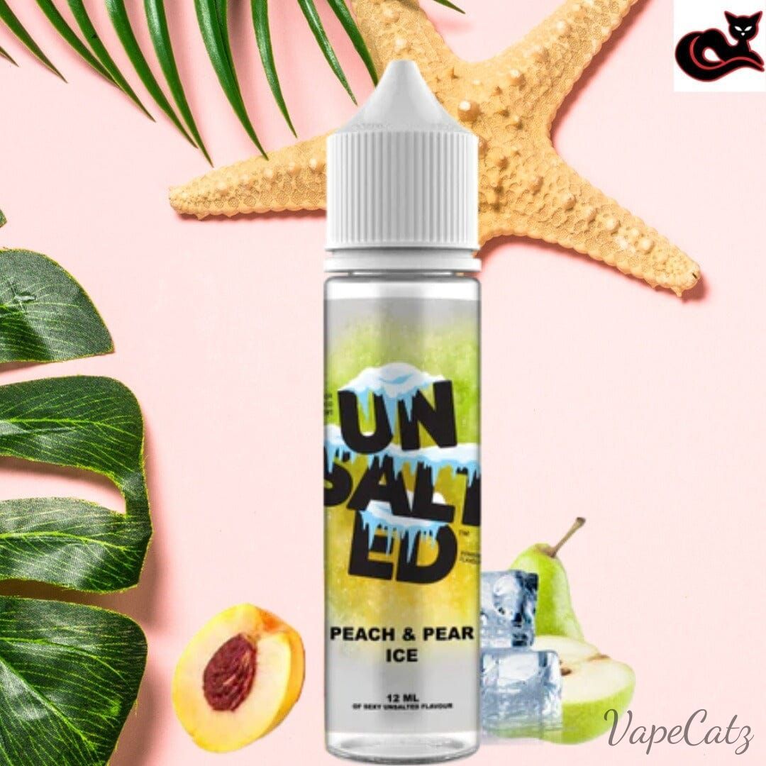 ICE UnSalted - Peach Pear Ice E-Liquid UN-SALT-ED
