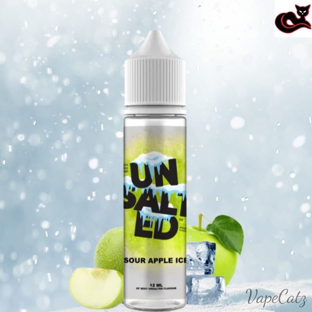 ICE UnSalted - Sour Apple Ice E-Liquid UN-SALT-ED
