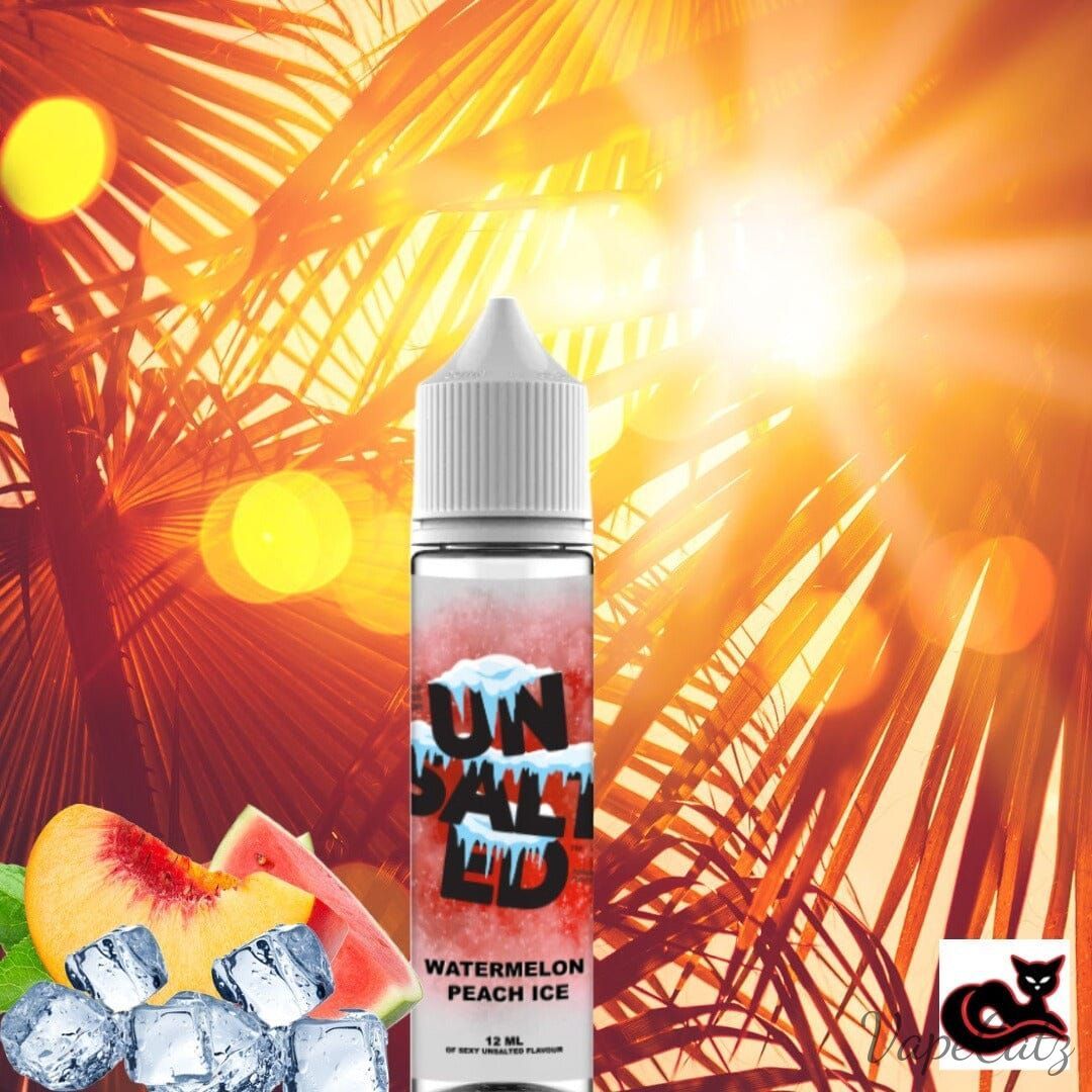 ICE UnSalted - Watermelon Peach Iced E-Liquid UN-SALT-ED