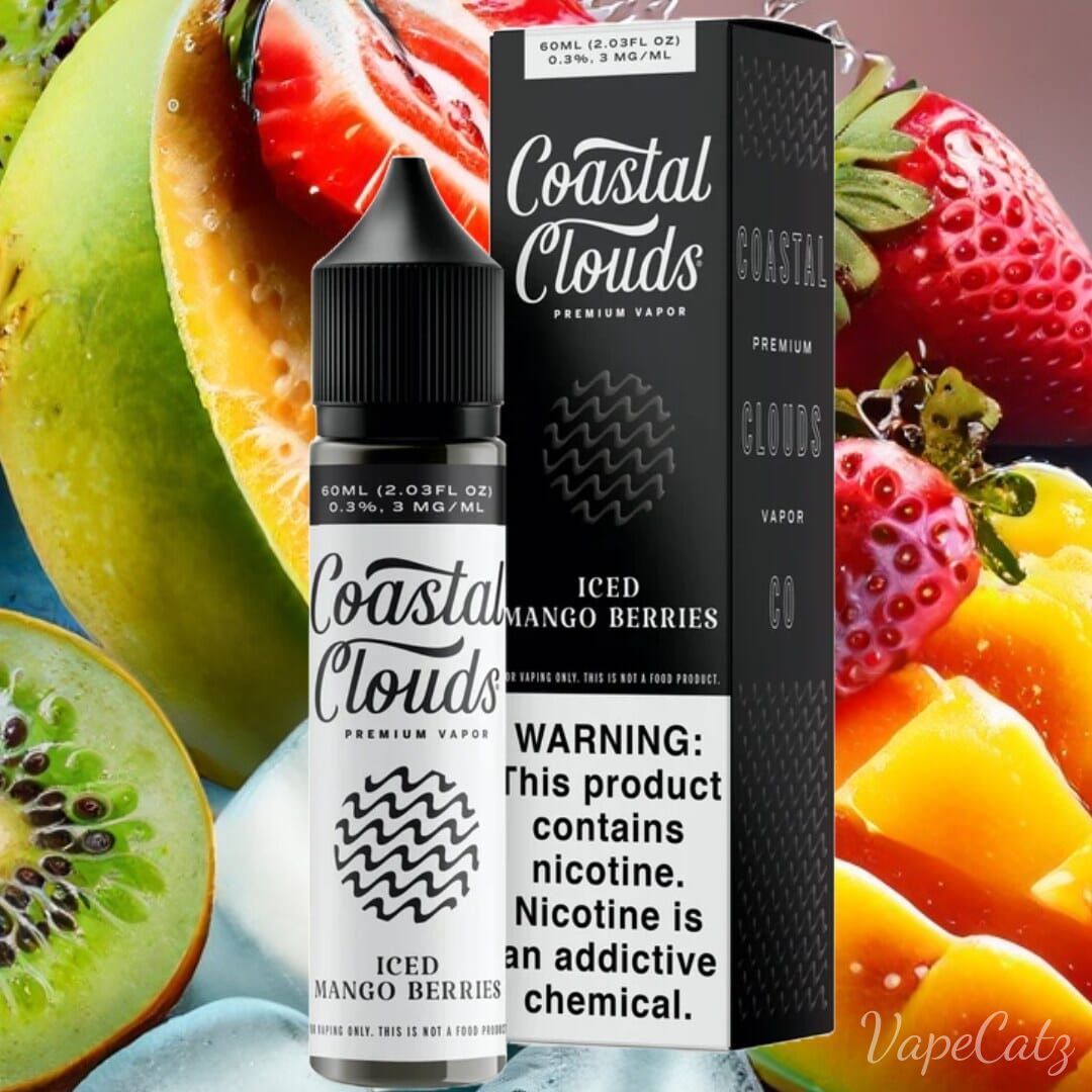 Mango Berries Iced E-Liquid Coastal Clouds