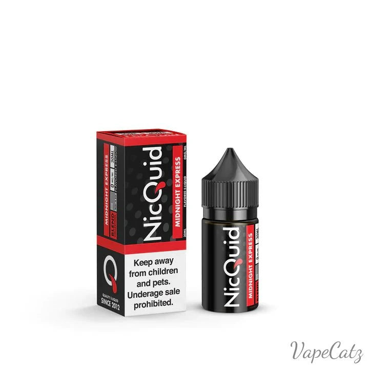 Midnight Express E-Liquid NicQuid 30mL 0mg