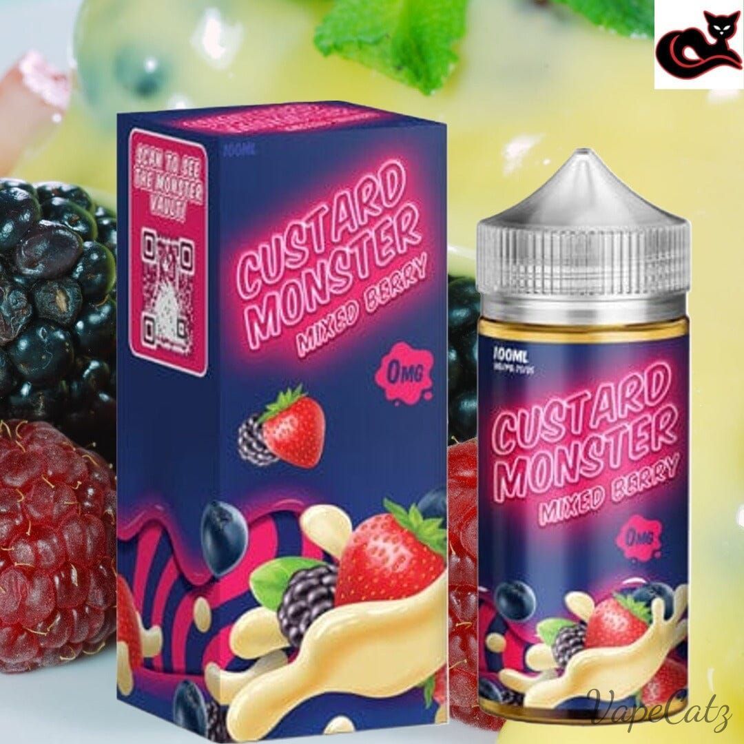 Mixed Berry Custard Monster E-Liquid Custard Monster