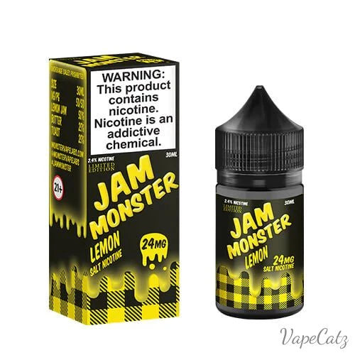 Monster Labs Salt High Content Salt E-Liquid High Content Salt E-Liquid 24mg Lemon Jam