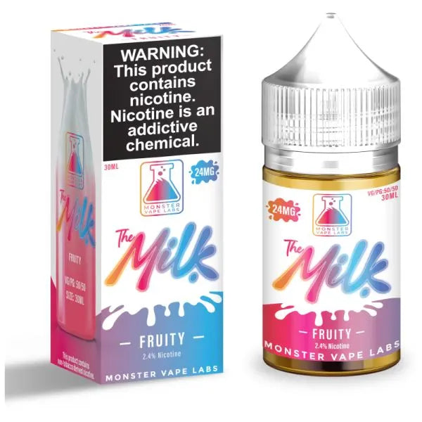 Monster Labs Salt High Content Salt E-LiquidThe Milk: Fruity  - Wicked & Vivi's House - Vape Catz