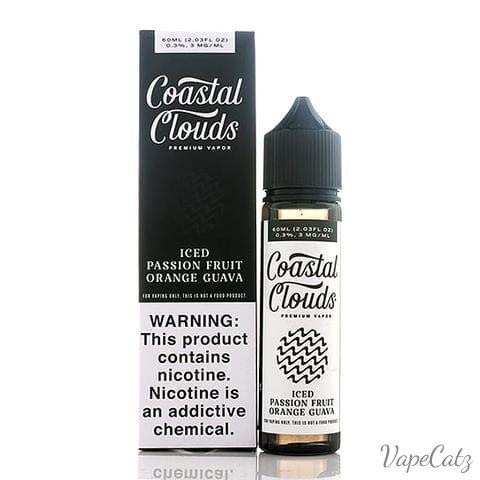 Passion Fruit Orange Guava Iced E-Liquid Coastal Clouds