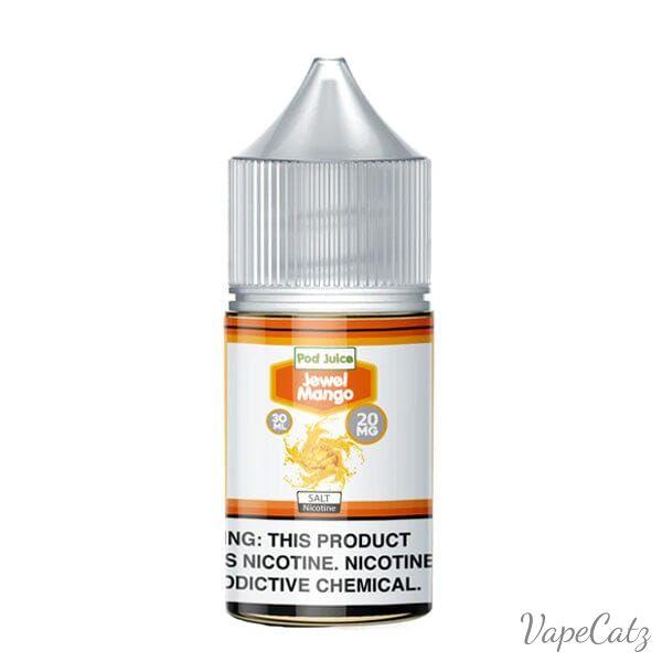 Pod Juice Salt 30ml High Content Salt E-Liquid High Content Salt E-Liquid Jewel Mango 20mg