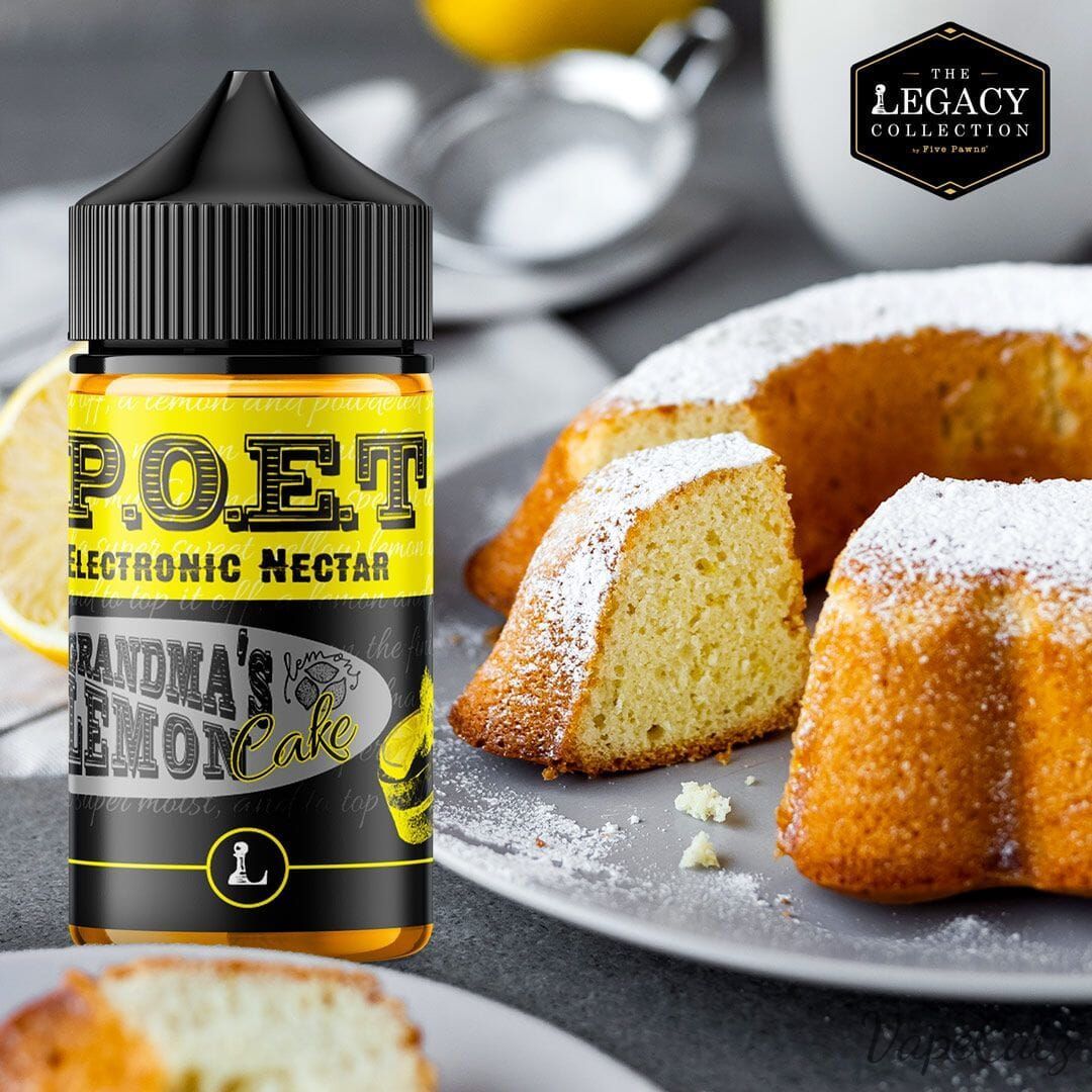 Poet - Grandma's Lemon Cake E-Liquid legacy