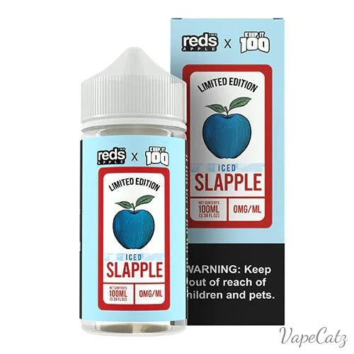 Slapple Iced E-Liquid Reds Apple Ejuice
