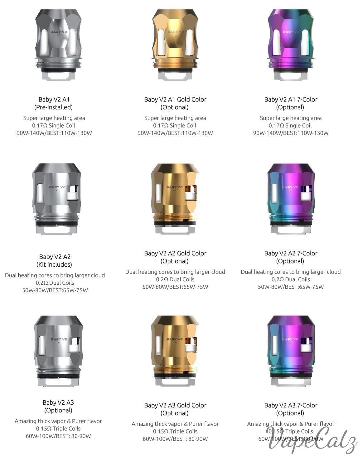Smok Baby V2 Tank Coils Classic Collection Classic Collection