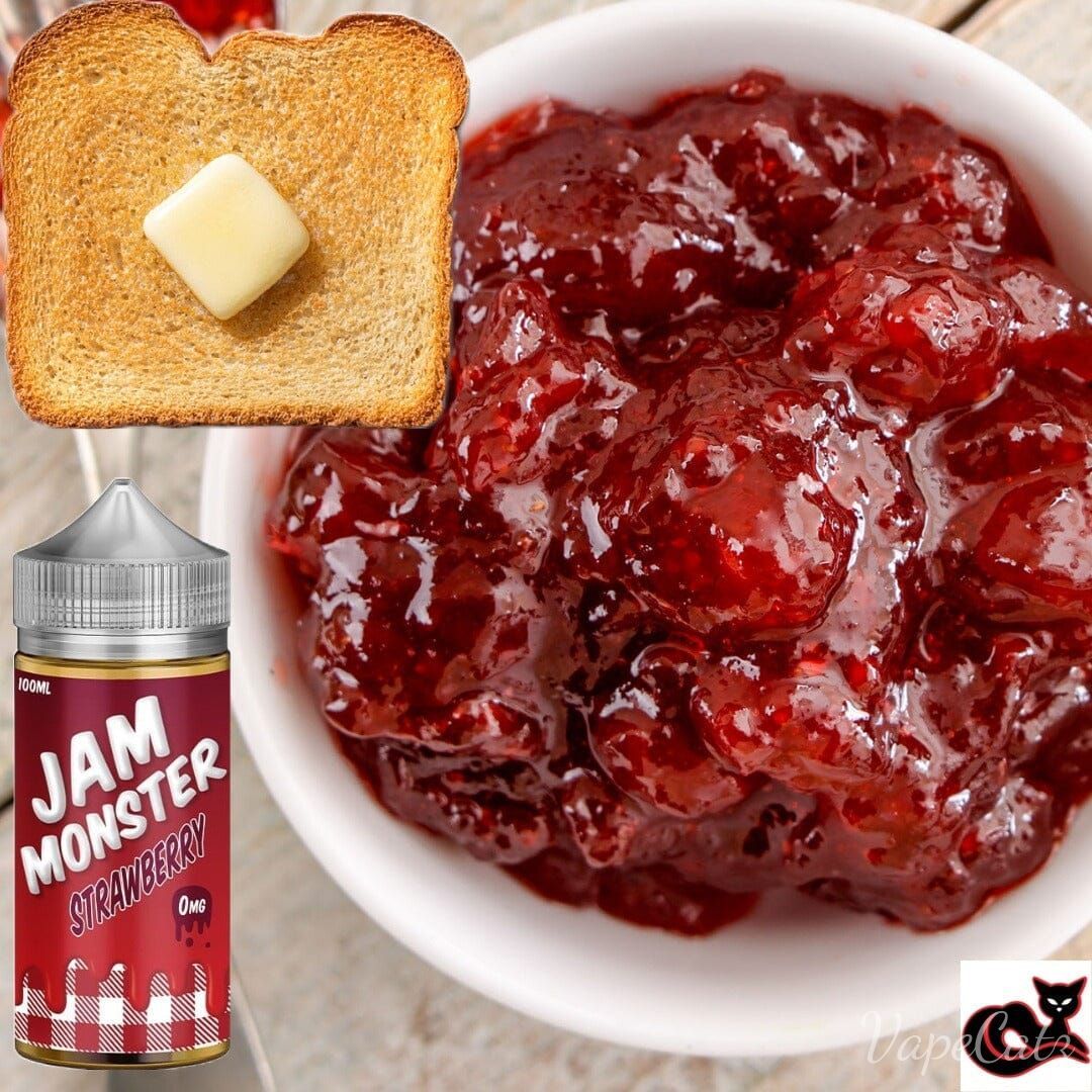 Strawberry Jam E-Liquid Jam Monster