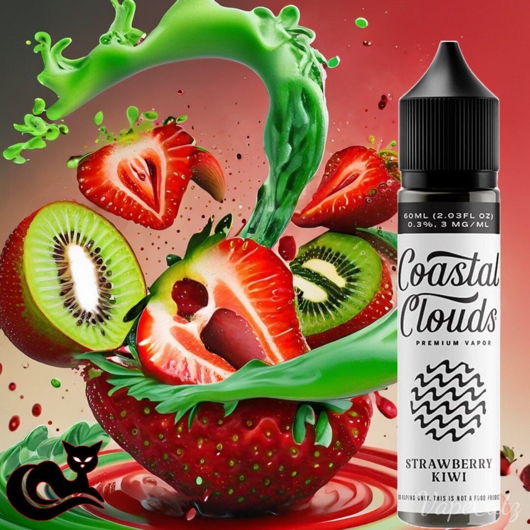 Strawberry Kiwi E-Liquid Coastal Clouds