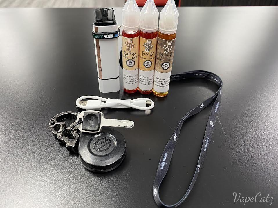 The Travel Buddy Kit E-Liquid UN-SALT-ED