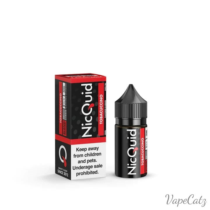Tobacuccino E-Liquid NicQuid 30mL 0mg