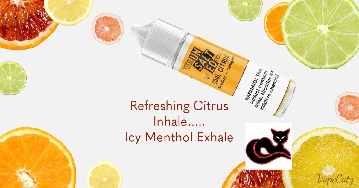 UnSalted - Cool Citrus E-Liquid UN-SALT-ED