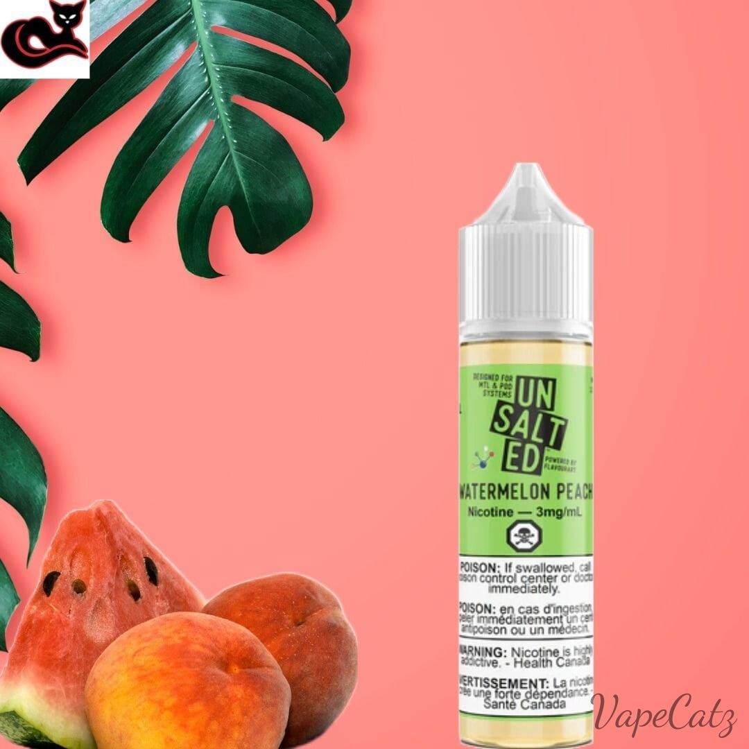 UnSalted - Watermelon Peach E-Liquid UN-SALT-ED