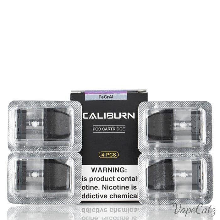 Uwell Caliburn / Caliburn Koko Replacement Pod Cartridge 2ml (4pcs/pack) Coil Uwell 4 Per Box 1.4