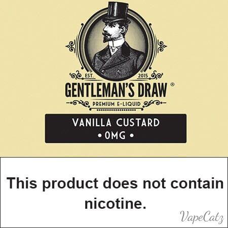 Vanilla Custard E-Liquid Gentleman's Draw