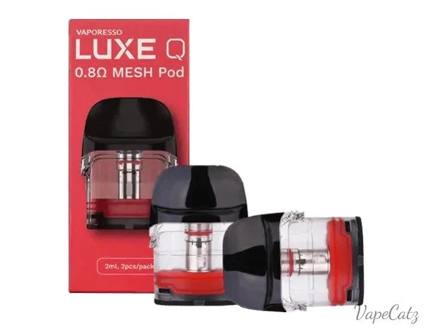 Vaporesso Lux Q Pods 2 Pack Fits all Q Devices Wicked & Vivi's House 0.8