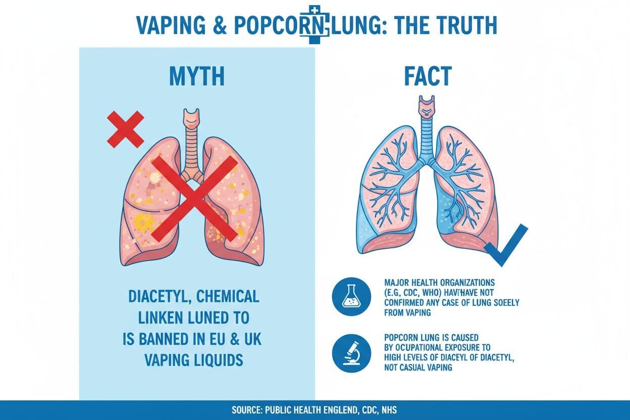Vaping myths: The truth from medical experts