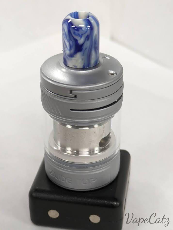510 Domed Metal Base Tip 5YB4 Vape Accessories 510 Replacement Tips Marbled White and Blue 
