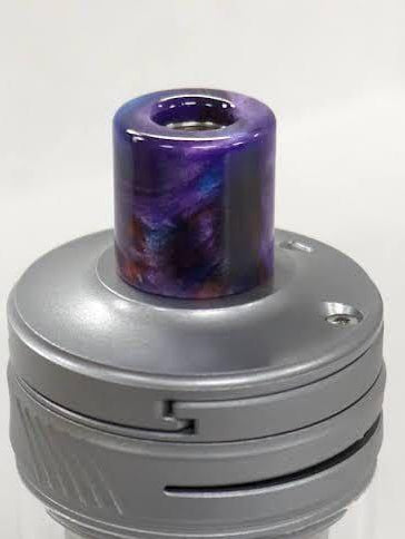 510 Resin Resin Tube Tip 5YB5 Vape Accessories 510 Replacement Tips Marbled Purple with Red 