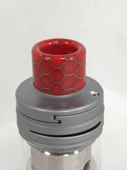 510 Short Honeycomb Resin Tip 5YB6 Vape Accessories 510 Replacement Tips Red 
