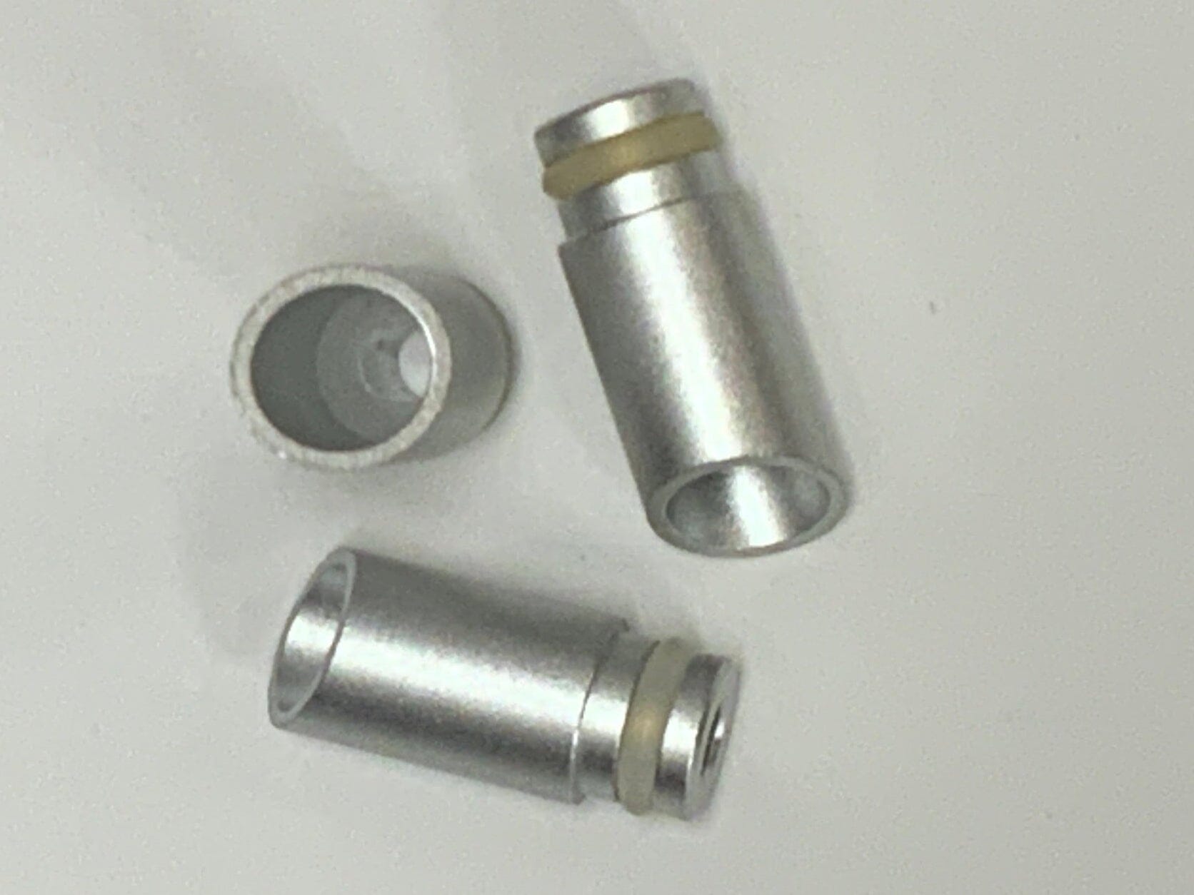 510 Slanted Muffler Aluminum Metal Tip C4 Vape Accessories 510 Replacement Tips Silver 