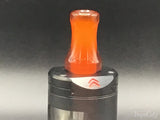 510 Slim Vase Resin Drip Tip or Mouthpiece F9 Vape Accessories 510 Replacement Tips Burnt Orange 