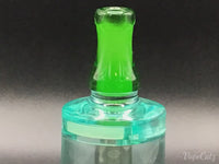 510 Slim Vase Resin Drip Tip or Mouthpiece F9 Vape Accessories 510 Replacement Tips Leaf Green 