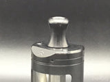 510 Stubby Slim Vase Metal Drip Tip or Mouthpiece F11 Vape Accessories 510 Replacement Tips Solid Black 