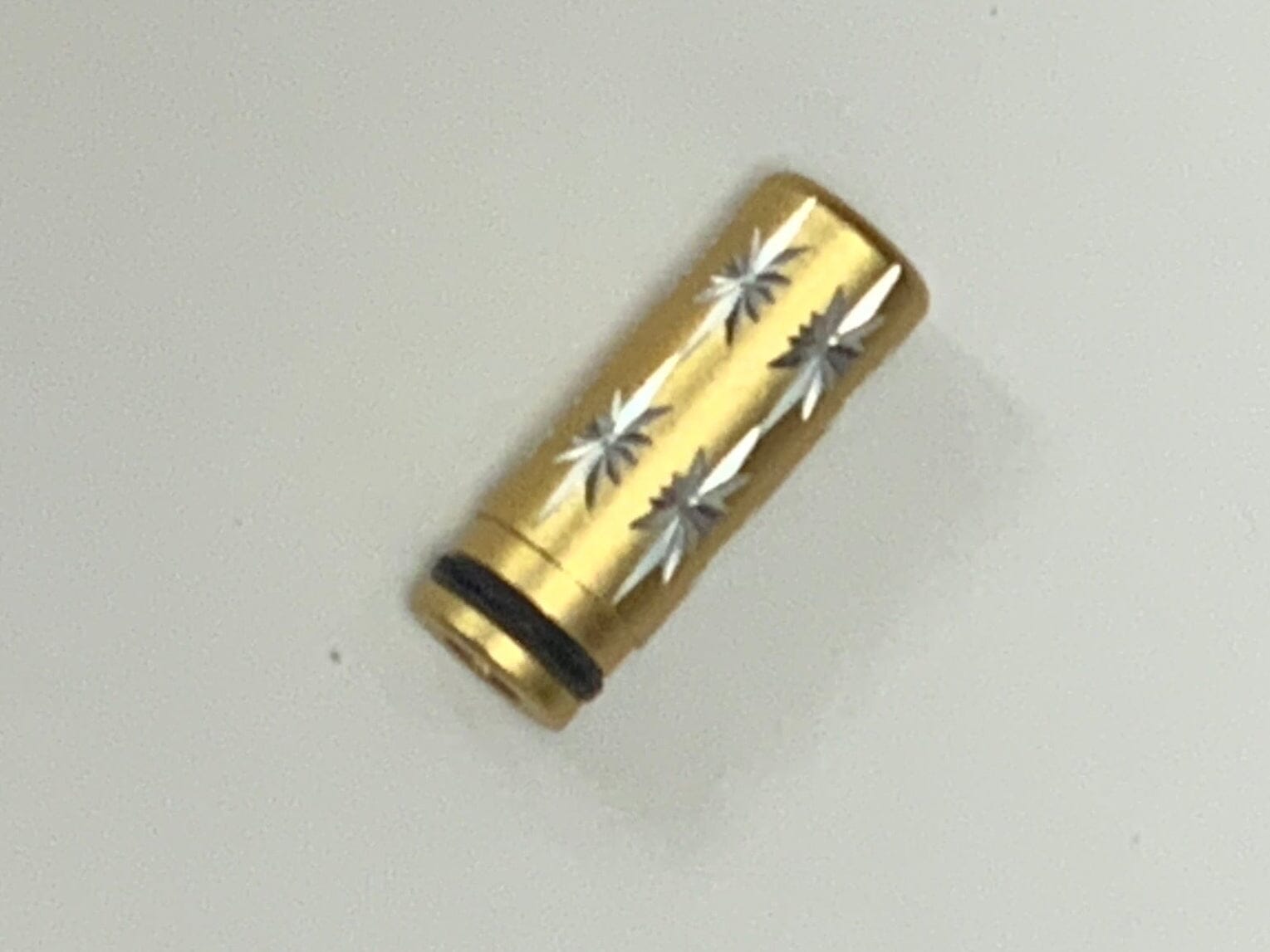 510 Thin Tube with Engraved Patterns C2 Vape Accessories 510 Replacement Tips Gold Stars 