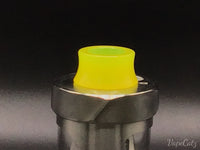 510 Wide Bore Concave Drip Tip or Mouthpiece Pastel Colors F1 Vape Accessories 510 Replacement Tips Misty Yellow 