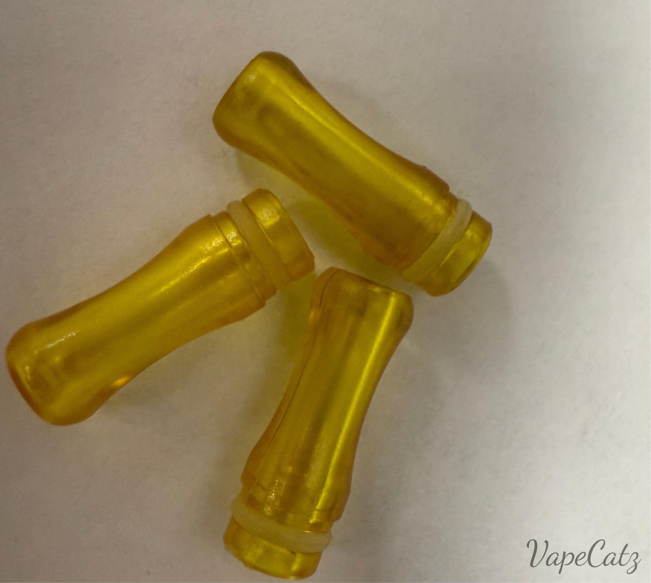 510 Yellow Short Drip Tips - so many options! T12 Vape Accessories 510 Replacement Tips 