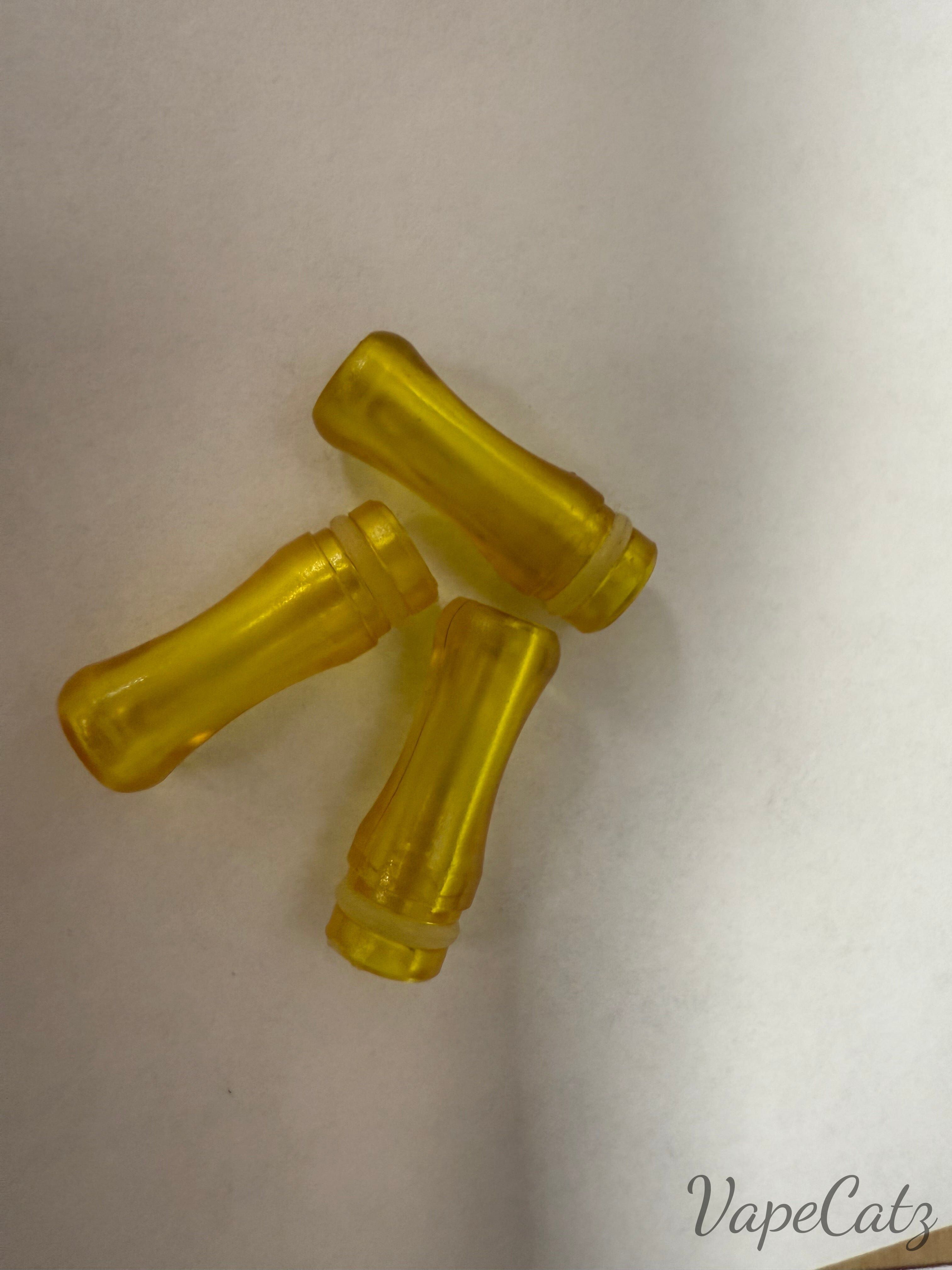 510 Yellow Short Drip Tips - so many options! T12 Vape Accessories 510 Replacement Tips 
