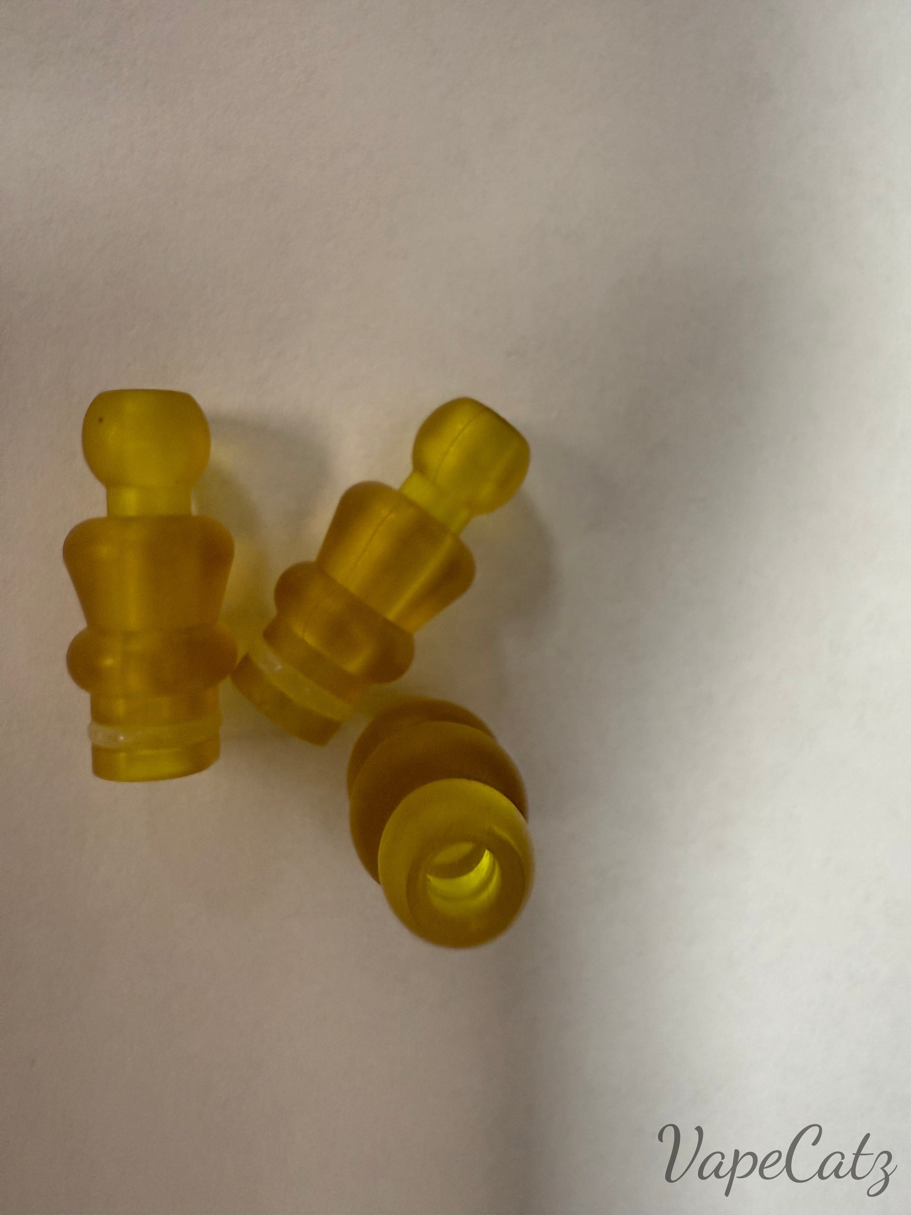 510 Yellow Short Drip Tips - so many options! T12 Vape Accessories 510 Replacement Tips 